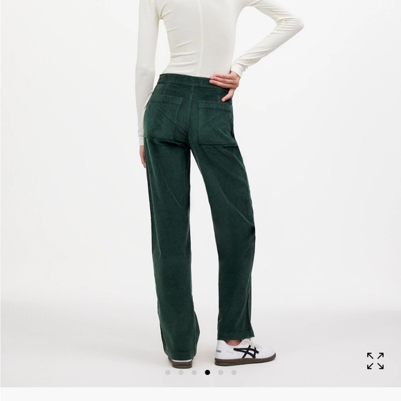 NWT Madewell The Emmett Wide-Leg Pant in Corduroy: Welt Pocket Edition - Picture 4 of 11